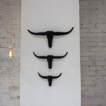 Load image into Gallery viewer, Wooden Nguni Head Wall Decor
